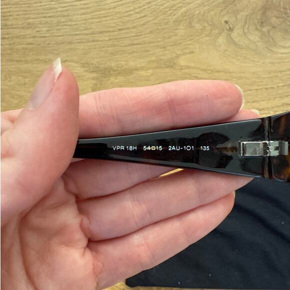 PRADA - VPR 18H Tortoiseshell Sunglasses in Brown - Picture 7 of 7